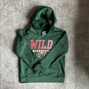 Minnesota Wild Kids Green Hoodie